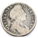 1697 Silver Shilling of King William III. P&P Group 1 (£14+VAT for the first lot and £1+VAT for