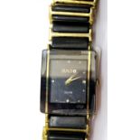 *** WITHDRAWN *** Rado Jubile ladies dress watch on a lucite and steel bracelet. P&P Group