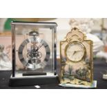 Lamplight Lane Thomas Kincade clock and another. P&P group 3 (£25 for the first lot and £5 for