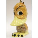 Lorna Bailey medium bird, Quakers, H: 19 cm approximately. P&P Group 2 (£18+VAT for the first lot