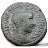 Roman Bronze Sestertius of Gordian III. P&P Group 1 (£14+VAT for the first lot and £1+VAT for