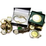 Mixed vintage ladies and gents wristwatches including Accurist, Everite etc and an Ingersoll Triumph