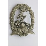 WWII type Luftwaffe Ground Assault badge. P&P Group 1 (£14+VAT for the first lot and £1+VAT for