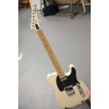 Epiphone telecaster style electric guitar 9091954. This lot is not available for in-house P&P.