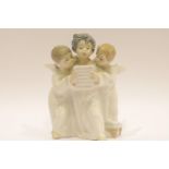 LLadro three boy angels figurine. P&P Group 3 (£25+VAT for the first lot and £5+VAT for subsequent