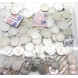 Quantity of football coins including aluminum. P&P Group 2 (£18+VAT for the first lot and £3+VAT for