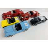 5x 1:18 Scale Diecast Model Cars - All Unboxed. P&P Group 2 (£18+VAT for the first lot and £3+VAT