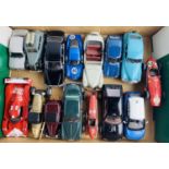 15x 1:43 Scale Model Cars - Including: Brumm, Minichamps, NEO, Onyx Examples - All Unboxed. P&P