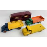 4x Dinky Toys Diecast Modes - To Include: Horse Box, 3x Leyland Comet - All Unboxed. P&P Group 2 (£