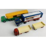 3x Corgi Toys / Major Toys - To Include: Commer 5 Ton with Dropside Trailer, Articulated Horse