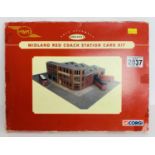 Corgi Issue 'Metcalfe' Card Kit OM44901 'Midland Red Coach Station Card Kit - Unused In Card Packet.