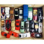 22x 1:43 Scale Model Cars - Including: Norev, Minichamps, BEST, Oxford Examples - All Unboxed. P&P