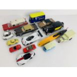 14x 1:76 & 1:43 Scale Diecast Models - Including: Norev, Atlas, NEO Examples - All Unboxed. P&P