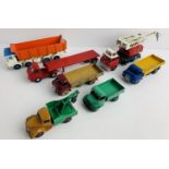 7x Dinky & Corgi Toys Diecast Trucks / Lorries - All Unboxed. P&P Group 2 (£18+VAT for the first lot