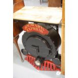 Hogwarts Express wine rack and bar, H: 92 cm approximately. This lot is not available for in-house