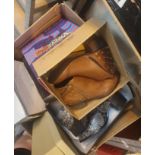 Box of mixed ladies shoes. This lot is not available for in-house P&P.