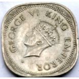 1944 - India 2 Annas King George VI. P&P Group 1 (£14+VAT for the first lot and £1+VAT for