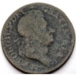 1723 - Irish American Woods Half Penny - rare issue. P&P Group 1 (£14+VAT for the first lot and £1+