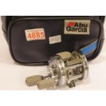 Never used Abu Garcia Ambassadeur 5600 AB anti-backlash reel in Abu Garcia bag. P&P Group 1 (£14+VAT