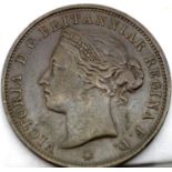1888 Bronze Twelfth of a Shilling - States of Jersey - Queen Victoria. P&P Group 1 (£14+VAT for