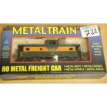 Metaltrain by Model Power HO metal freight car. P&P Group 1 (£14+VAT for the first lot and £1+VAT