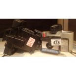 Two retro Polaroid cameras. P&P Group 2 (£18+VAT for the first lot and £3+VAT for subsequent lots)