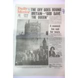 Daily Mirror from 9 Feb 1952. P&P Group 1 (£14+VAT for the first lot and £1+VAT for subsequent lots)