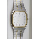 Gents Seiko calendar quartz wristwatch. P&P Group 1 (£14+VAT for the first lot and £1+VAT for
