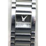 Ladies Baume and Mercier stainless steel Catwalk wristwatch with swiss made quartz movement,
