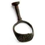 Roman Bronze Age seal ring. P&P Group 1 (£14+VAT for the first lot and £1+VAT for subsequent lots)