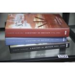 Simon Schama History of Britain in three volumes. P&P Group 2 (£18+VAT for the first lot and £3+