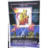 One sheet American film poster Beat Street 1985 70 x 100 cm. P&P Group 1 (£14+VAT for the first