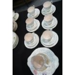 Paragon ceramic tea service of 21 pieces. Not available for in-house P&P.