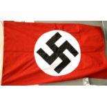 Third Reich type German SA flag, stamped Sturmabteilung Munchen and dated 1934, 150 x 88 cm. P&P