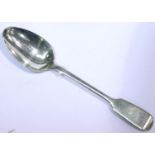 Victorian 1850 sterling silver teaspoon. P&P Group 1 (£14+VAT for the first lot and £1+VAT for