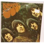 Early press Beatles Rubber Soul album. Mono. P&P Group 2 (£18+VAT for the first lot and £3+VAT for