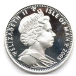 2005 sterling silver The Bicentenary of Trafalgar one crown coin. P&P Group 1 (£14+VAT for the first
