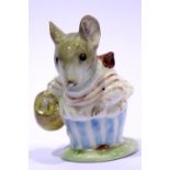 Beswick Beatrix Potter Mrs. Tittlemouse BP2b. P&P Group 1 (£14+VAT for the first lot and £1+VAT