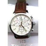 Boxed gents Tissot chronograph PRC 200 200m wristwatch. P&P Group 1 (£14+VAT for the first lot