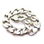 925 silver bracelet, 42g. P&P Group 1 (£14+VAT for the first lot and £1+VAT for subsequent lots)