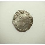 Silver Hammered Penny of King Charles Ist ; found in Boxgrove. P&P Group 1 (£14+VAT for the first