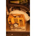 Stihl SR 380 petrol garden blower. Not available for in-house P&P.