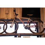 Gents Carraro Grunge 24 speed mountain bike with 18" frame. Not available for in-house P&P.