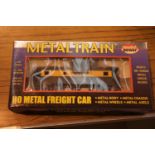 Metaltrain by Model Power HO metal freight car. P&P Group 1 (£14+VAT for the first lot and £1+VAT