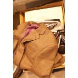 Gentleman's accoutrements and clothing, to include a Paul Costelloe tweed jacket, boxed Loake shoes,