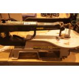 Record Power SS16v variable speed scroll saw. Not available for in-house P&P.