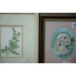 Two original Linda Ravenscroft watercolours. This lot is not available for in-house P&P.