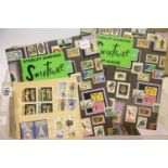 Quantity of mixed stamps and albums. Not available for in-house P&P.