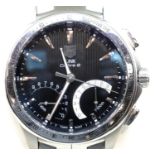 Gents Tag Heuer link Calibre S chronograph in box with quartz movement, model no CAT 7010, stainless