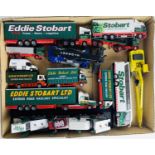 12x Oxford Diecast 1:76 Eddie Stobart HGV & Vehicles - All Unboxed. P&P Group 2 (£18+VAT for the